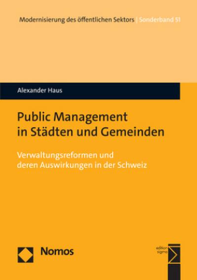 Public Management in Städten und Gemeinden