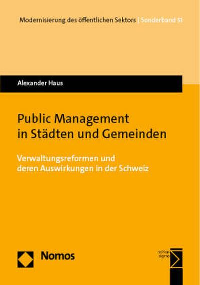 Public Management in Städten und Gemeinden