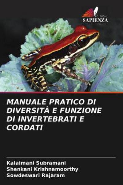 MANUALE PRATICO DI DIVERSITÀ E FUNZIONE DI INVERTEBRATI E CORDATI