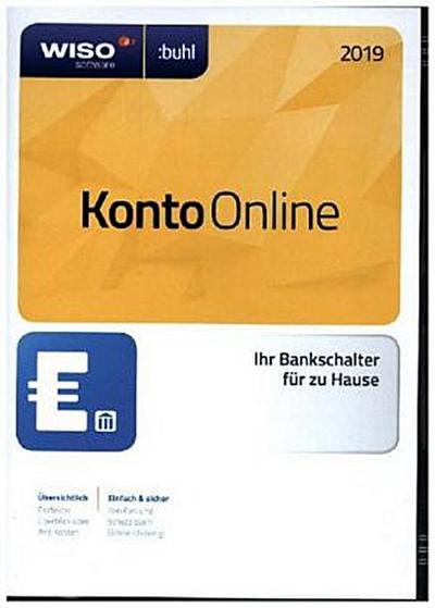 WISO Konto Online 2019, 1 DVD-ROM