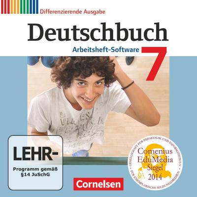 Deutschbuch - Zu allen differenzierenden Ausgaben / 7. Schuljahr - Übungs-CD-ROM zum Arbeitsheft