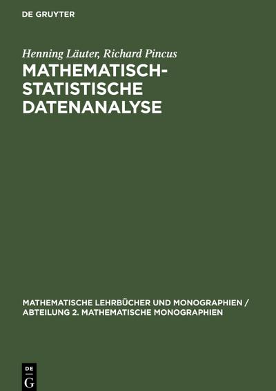 Mathematisch-statistische Datenanalyse