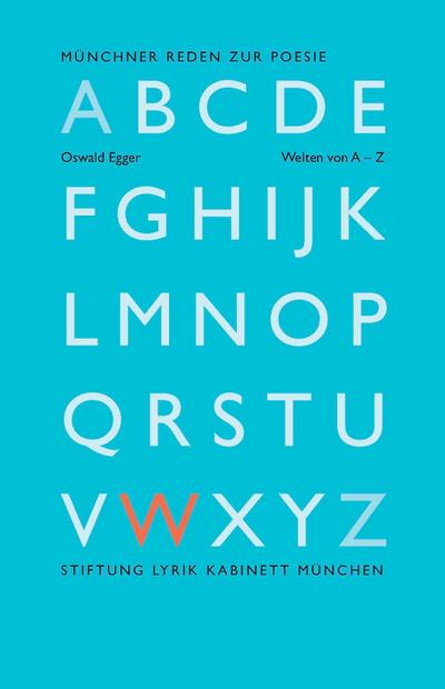Welten von A - Z: Kleines Vademecum zum poetischen Tun (Münchner Reden zur Poesie)