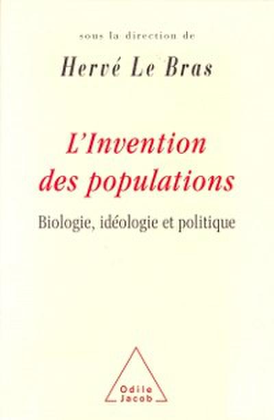 L’’ Invention des populations