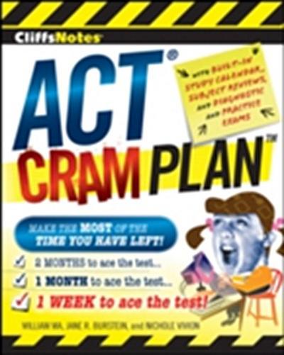 CliffsNotes ACT Cram Plan