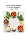 The Five Elements of Nutrition: TCM’s Color-Coded Guide to Organ Vitality
