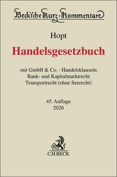 Handelsgesetzbuch. HGB