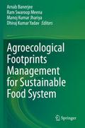 Agroecological Footprints Management for Sustainable Food System