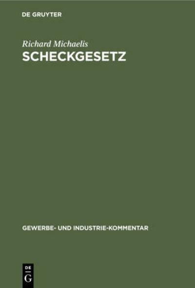 Scheckgesetz