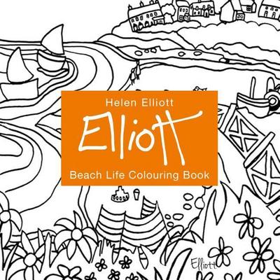 Helen Elliott Beach Life Colouring Book