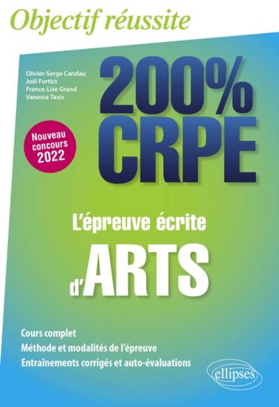 L’’épreuve écrite d’’arts - CRPE Nouveau concours 2022