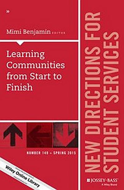 Learning Communities from Start to Finish