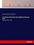 A Dictionary of Quotations from English and American Poets