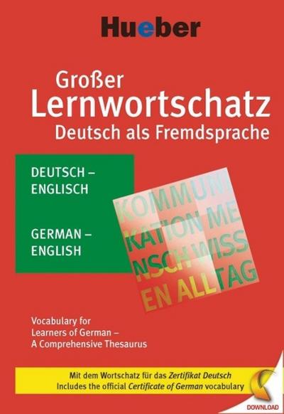 Großer Lernwortschatz Deutsch als Fremdsprache