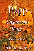Ungarische Tänze op.308für Flöte und Klavier