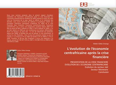 L’’évolution de l’’économie centrafricaine après la crise financière