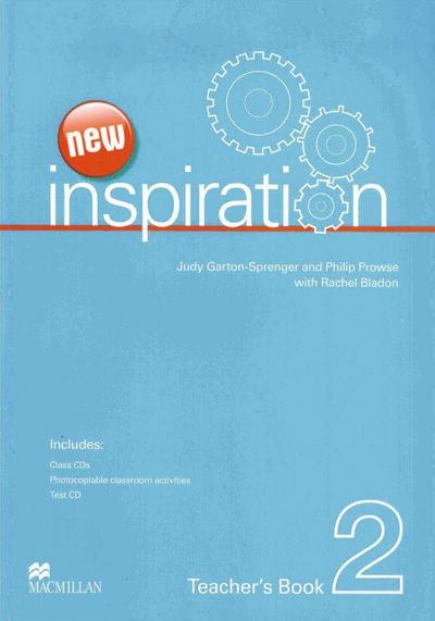 New Inspiration Teacher’s Book, w. Test-CD-ROM and Audio-CD