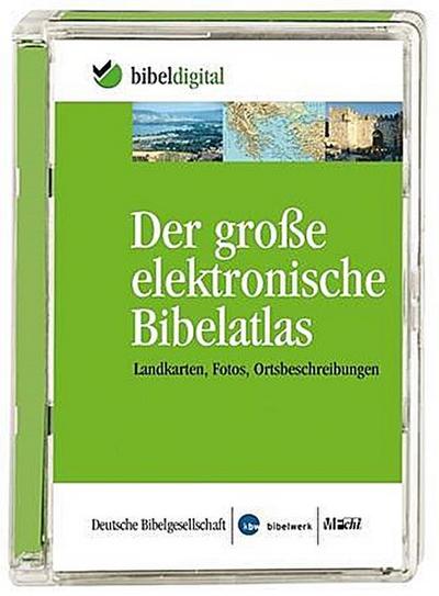 Große elektronische Bibelatlas/CD-ROM