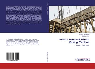 Human Powered Stirrup Making Machine