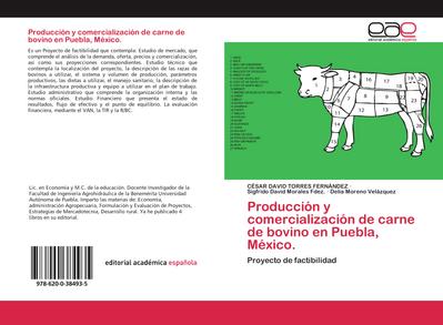 Producción y comercialización de carne de bovino en Puebla, México.
