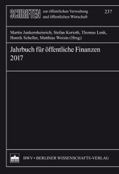 Jahrbuch für öffentliche Finanzen 2017