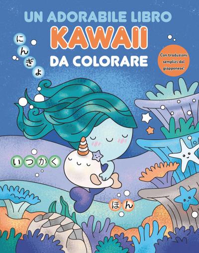 Un adorabile libro kawaii da colorare