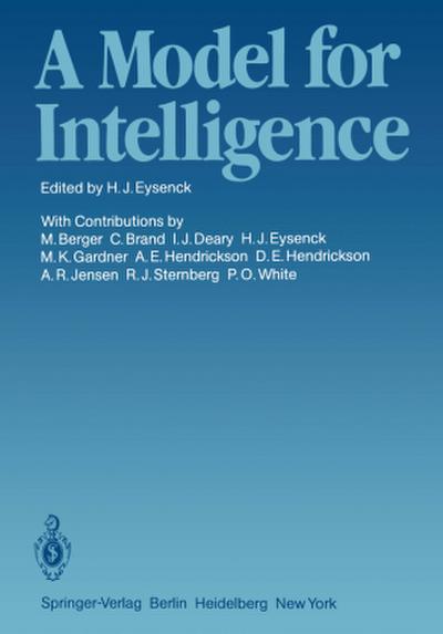 A Model for Intelligence