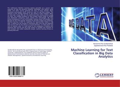 Machine Learning for Text Classification in Big Data Analytics