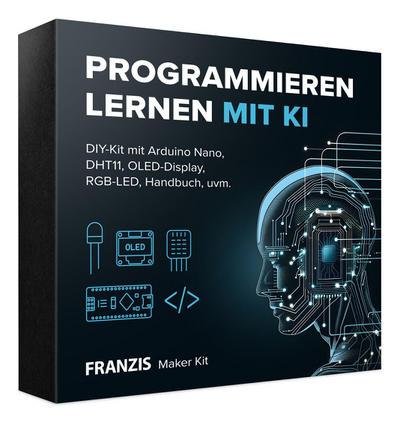 FRANZIS 67236 Maker Kit Programmieren lernen mit KI. Ab 14 Jahren.