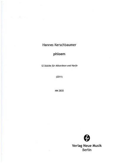 Phloemfür Akkordeon und Harfe