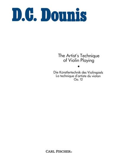 Artists Technique Of Violin