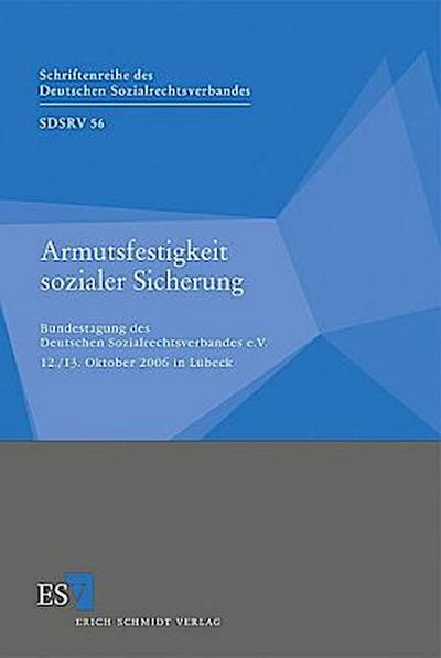 Armutsfestigkeit sozialer Sicherung