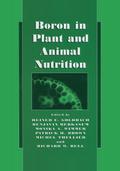 Boron in Plant and Animal Nutrition