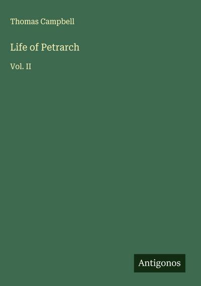 Life of Petrarch