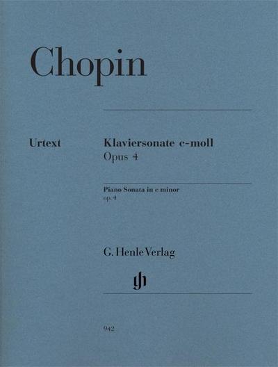 Frédéric Chopin - Klaviersonate c-moll op. 4