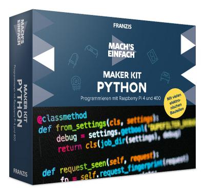 FRANZIS 67183 - Mach’s einfach Maker Kit Python