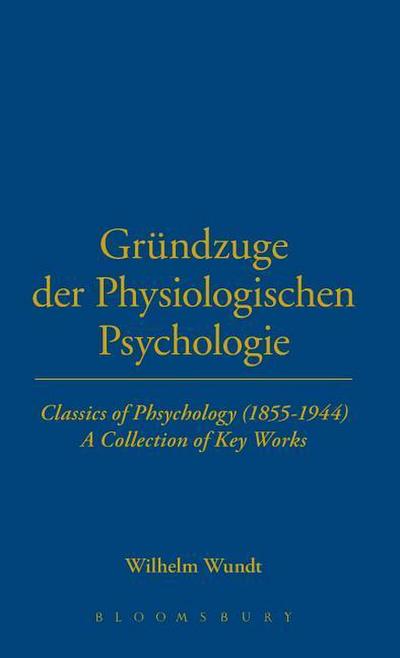 Grundzuge Der Physiologischen Psychologie (1874)