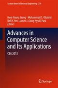 Advances in Computer Science and its Applications