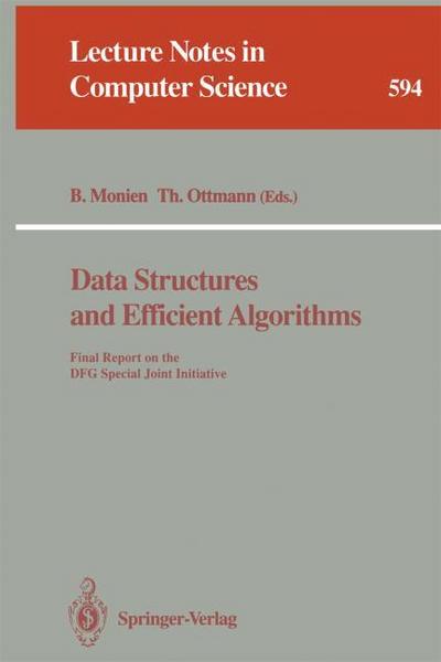 Data Structures and Efficient Algorithms