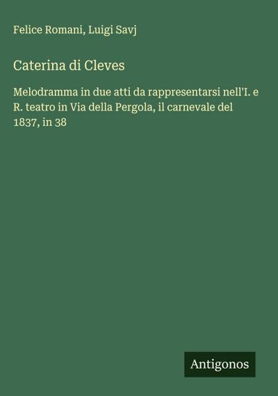 Caterina di Cleves