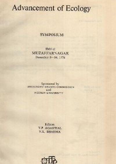 Advancement of Ecology