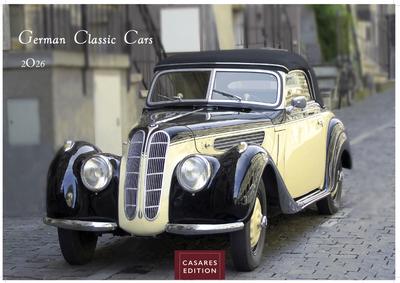 German Classic Cars 2026 L 35x50cm