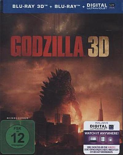 Godzilla 3D (2014), 2 Blu-rays + Digital UV
