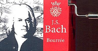Spieluhr Melodie BourréeMusic-Box Spieluhr in Motivschachtel