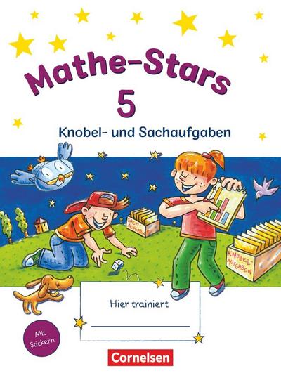 Mathe-Stars - Knobel- und Sachaufgaben - 5. Schuljahr: Übungsheft - Mit Lösungen