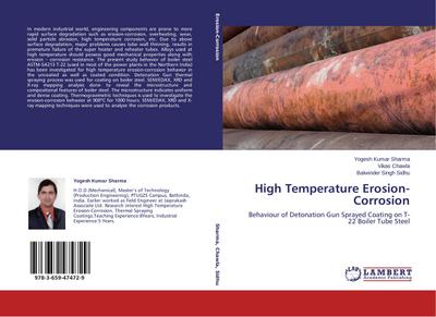 High Temperature Erosion-Corrosion