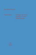 Gabriel Fauré - Catalogue des oeuvres (Catalogue of works / Werkverzeichnis)