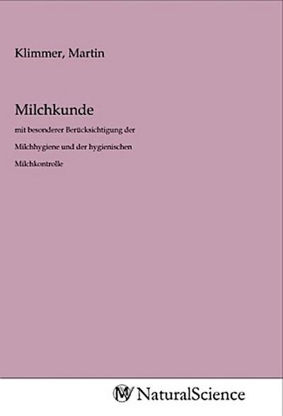 Milchkunde