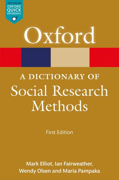A Dictionary of Social Research Methods