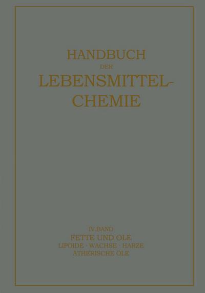 Fette und Öle